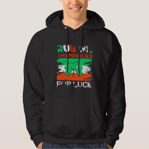 Rub My Shamrocks for Luck, St. Patrick's Day Hoodie
