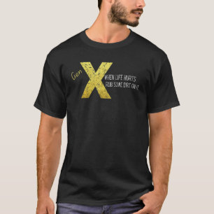 Rub Some Dirt On It Graphic Crack Vintage Men Wome T-Shirt