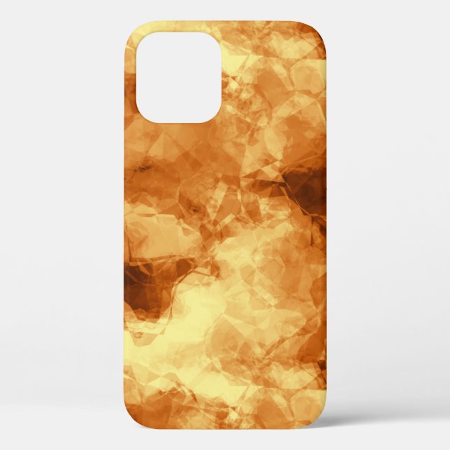 Rubbed Gold Foil Design Case-Mate iPhone Case (Back)