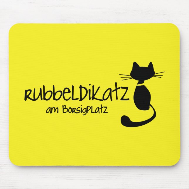 Rubbeldikatz am Borsigplatz Mousepad (Front)