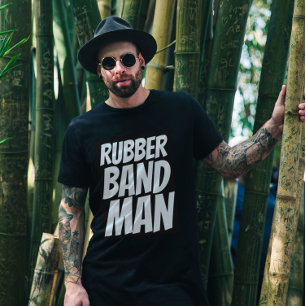 RUBBER BAND MAN MEN'S VINTAGE T-Shirts Tees