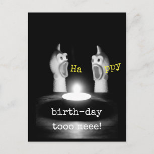 Rubber Chicken Birthday Postcard