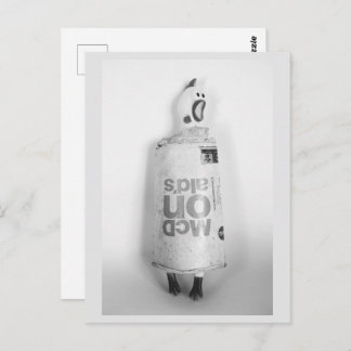 Rubber Chicken Recycle Fashion Postcard