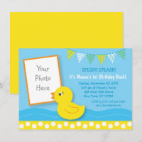 Rubber Duck 1st Birthday