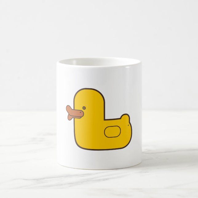 Rubber Duck 325 ml Classic White Mug (Center)
