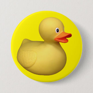 Rubber Duck 7.5 Cm Round Badge