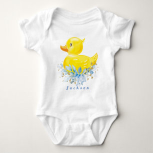 RUBBER DUCK Boy First Birthday T-Shirt Baby Baby Bodysuit