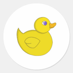 Rubber Duck Classic Round Sticker