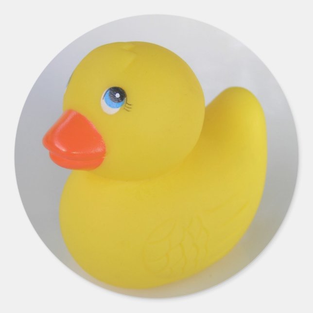 Rubber Duck Classic Round Sticker (Front)