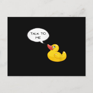Rubber Duck Debugging Announcement Postcard