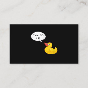 Rubber Duck Debugging Business Card