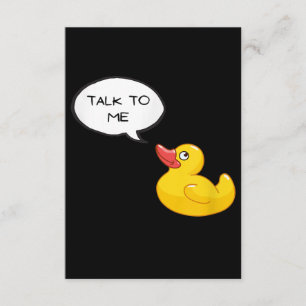 Rubber Duck Debugging Enclosure Card