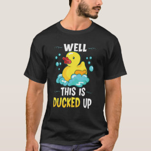 Rubber Duck Ducks Duck  Bathroom Bubble T-Shirt