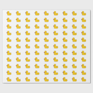 Rubber Duck Glossy Wrapping Paper, 30 in x 6 ft Paper