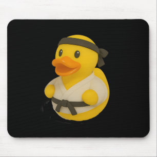 Rubber Duck Karate Ducky Duckie Men Women Kids Mouse Pad