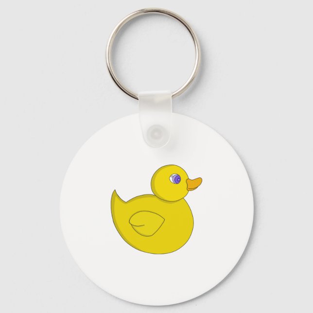 Rubber Duck Key Ring (Front)