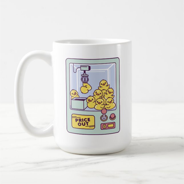 RUBBER DUCK MACHINE T-Shirt Coffee Mug (Left)