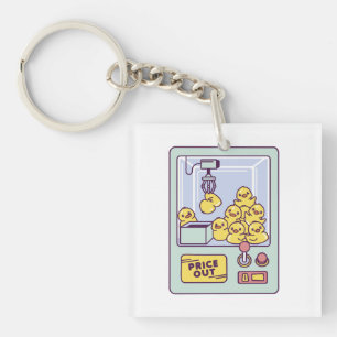 RUBBER DUCK MACHINE T-Shirt Key Ring