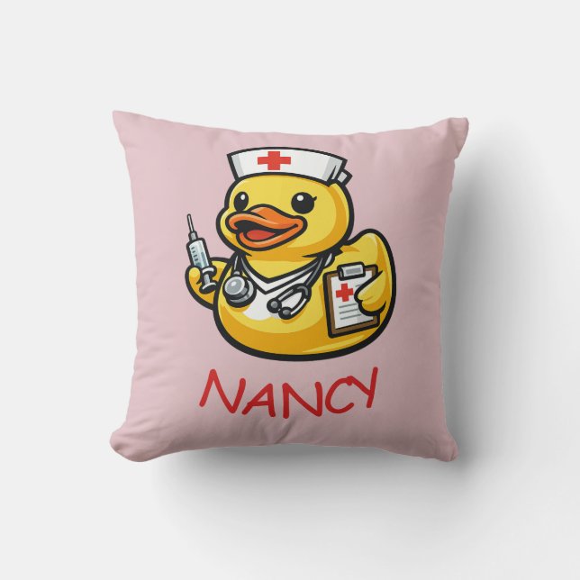 Rubber Duck Nurse Cushion (Front)