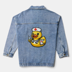 Rubber Duck Nurse Denim Jacket