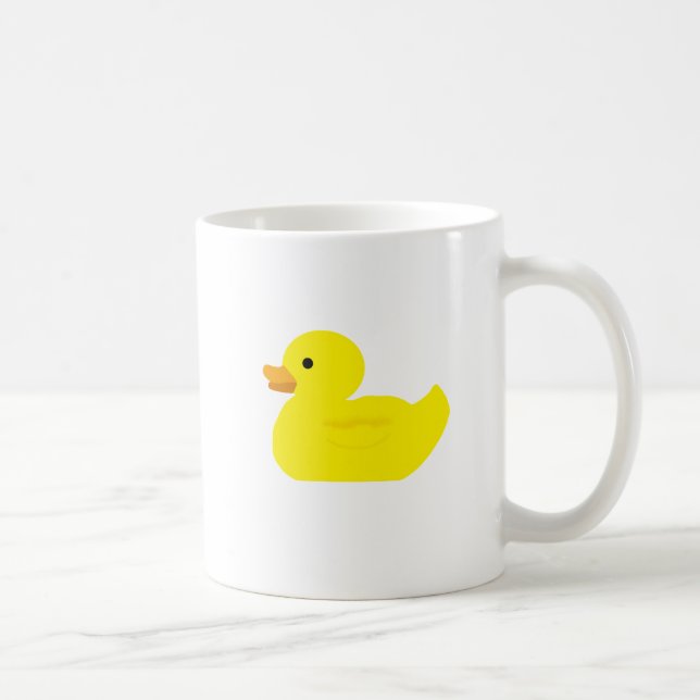 Rubber Duck Painting Art Coffee Mug (Right)