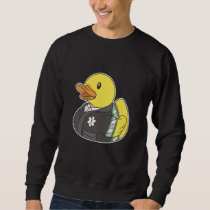 Rubber Duck Paramedic Emt Kids Boys Girls Us Cute Sweatshirt