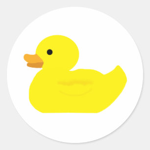 Rubber Duck Party Baby Shower BABY Stickers