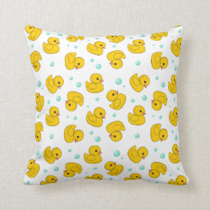 Rubber Duck Pattern Cushion