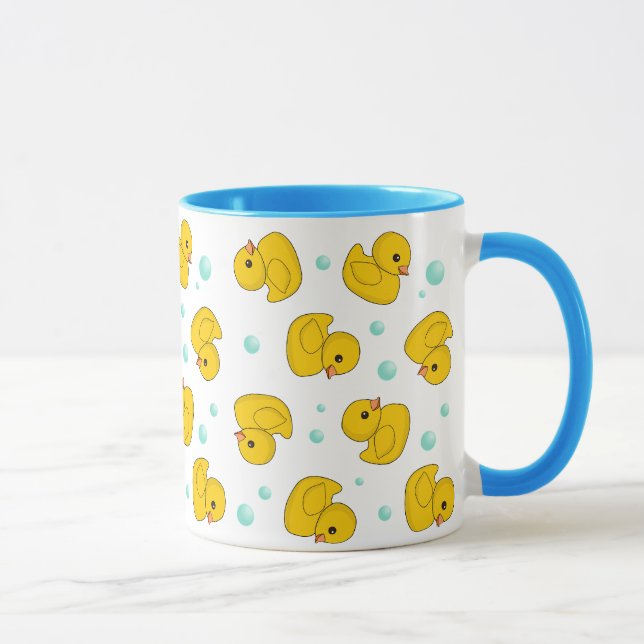 Rubber Duck Pattern Mug (Right)