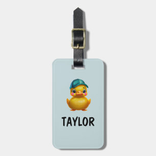 Rubber Duck Personalised Colourful Bag Backpack Luggage Tag