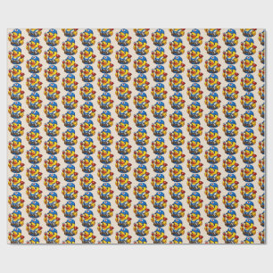 Rubber Duck Plumber Wrapping Paper