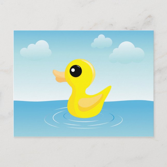 Rubber Duck  Postcard (Front)