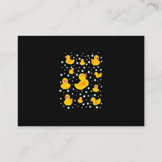 Rubber Duck Print Enclosure Card