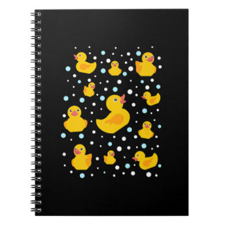 Rubber Duck Print Notebook
