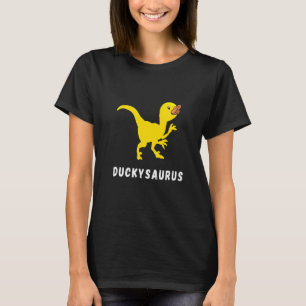 Rubber Duck Rex Duck Dino  Rubber Duck Dinosaur T-Shirt