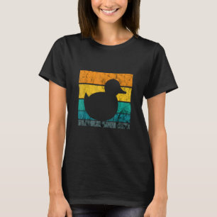 Rubber Duck Rubber Duckling Retro Vintage Water Pl T-Shirt
