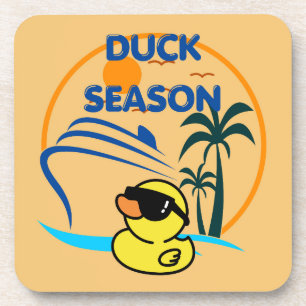 Rubber Duck Season Coaster