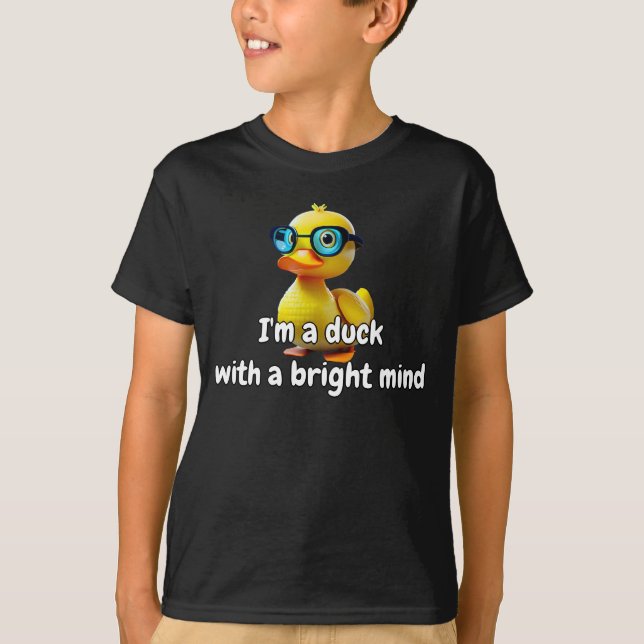 Rubber Duck Shirt Fun Cool Unique Best Stylish Kid (Front)