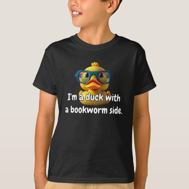 Rubber Duck Shirt Fun Cool Unique Best Stylish Kid (Front)