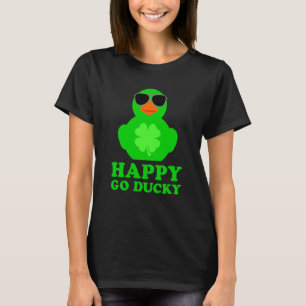 Rubber Duck Sunglasses Lucky St Patrick's Day T-Shirt