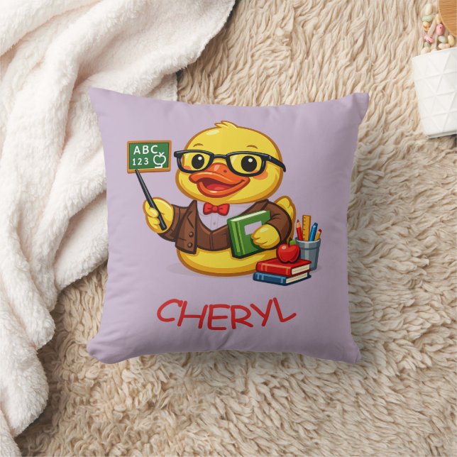 Rubber Duck Teacher Cushion (Blanket)