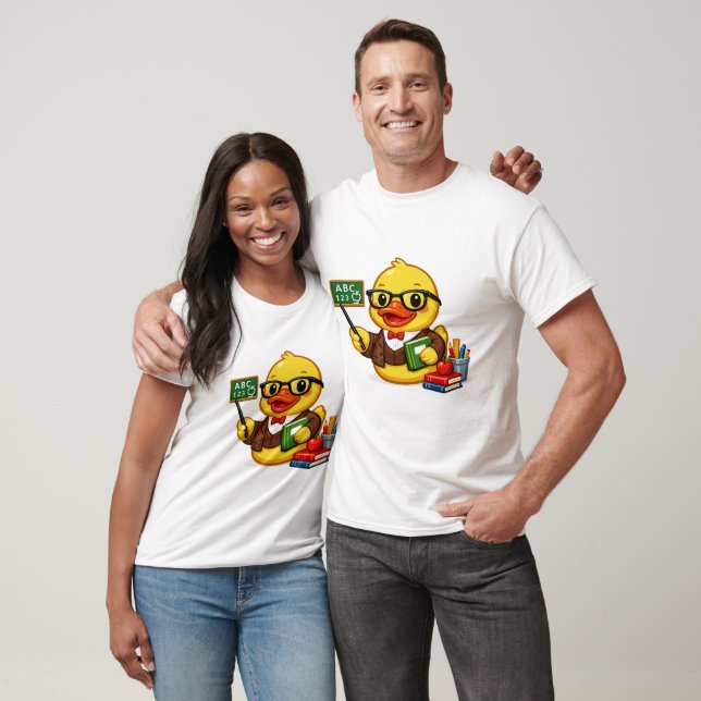 Rubber Duck Teacher T-Shirt (Unisex)