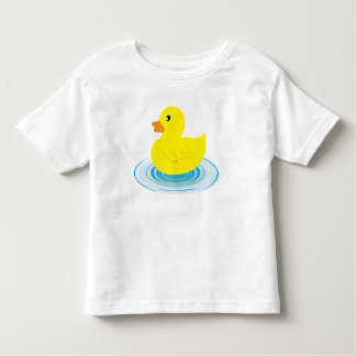 Rubber Duck Toddler Ruffle Tee