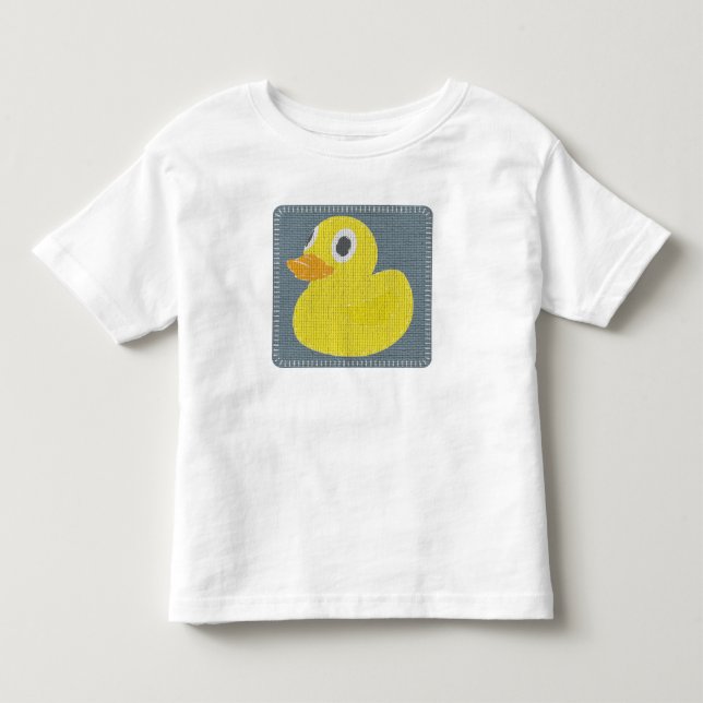 Rubber Duck Toddler T-Shirt (Front)