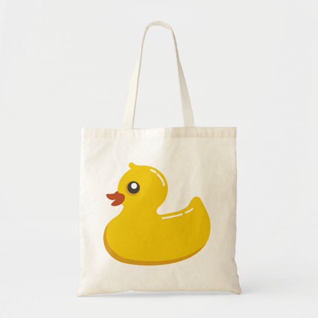 Rubber Duck Tote Bag (Front)