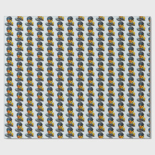 Rubber Duck Welder Wrapping Paper