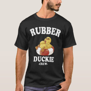 Rubber Duck Yellow Duckie Crew Bath Ducks Duckling T-Shirt