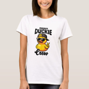 Rubber Duckie Crew Cool Duckling Yellow Rubber Duc T-Shirt