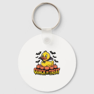 Rubber Duckie Crew Halloween Cruise Ship Vacation Key Ring
