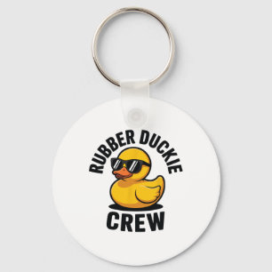 Rubber Duckie Crew Love Rubber Duck Showers Th Key Ring
